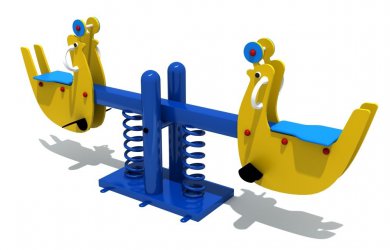  金年會游樂雙人海豚兒童彈