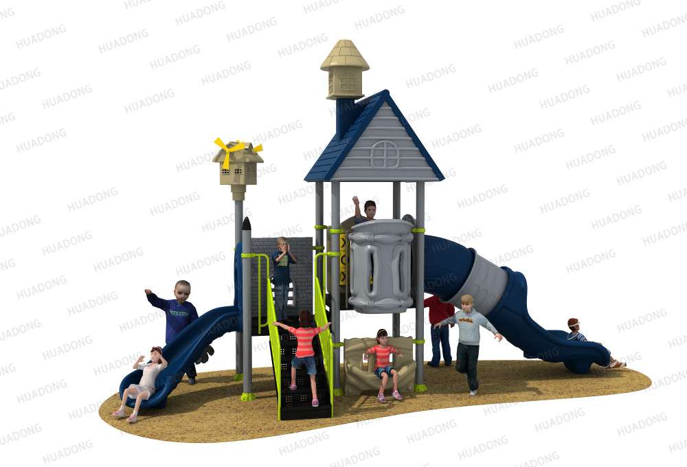 別墅屋 HD-HBW013-兒童滑梯、